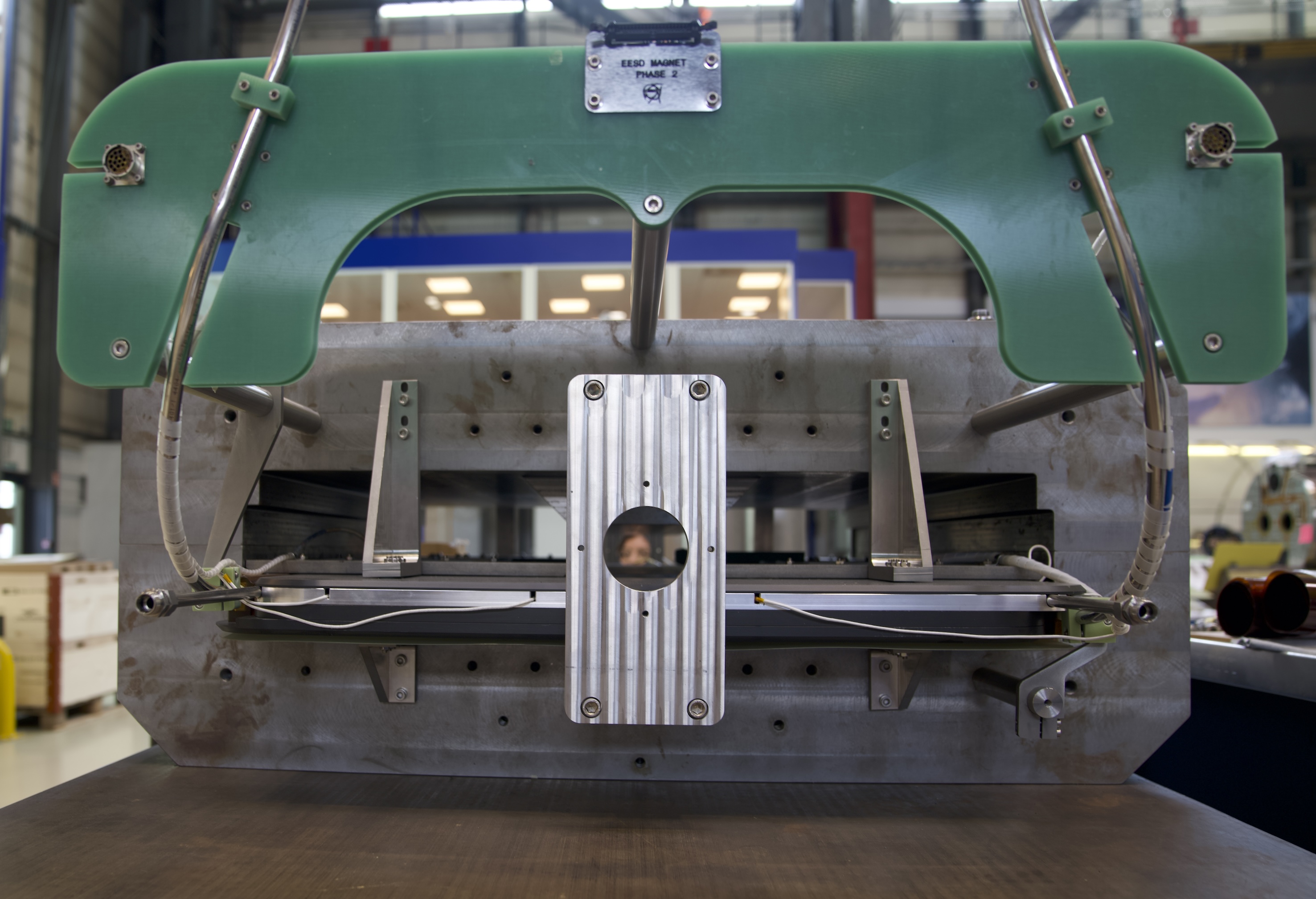 View of the demonstrator magnet for the SHiP experiment. (Image: Axelle Collioud, Emma Tommasi/CERN)